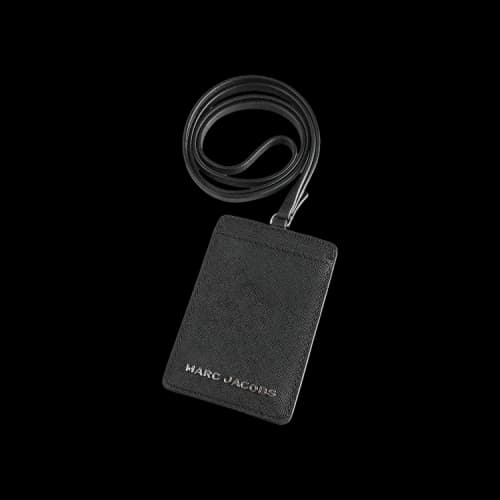 Marc Jacobs Trademarc 2.0 SLG ID Lanyard Bag Black