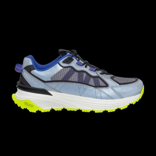 Moncler Lite Runner Low 'Silver Blue Fluo Yellow'