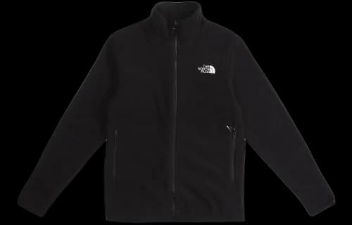 THE NORTH FACE Fleece Cozy Stay Warm Stand Collar Jacket Black