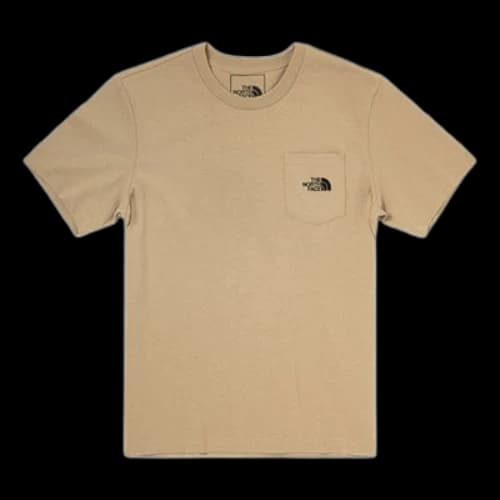 THE NORTH FACE Outdoor Breathable Short Sleeve Couple Style Khaki