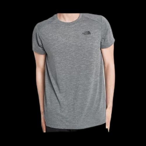 THE NORTH FACE Classic hygroscopic Sweat-Wicking Short Sleeve Gray