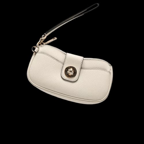 Marc Jacobs Signet Turnlock Slg Wristlet Bag Marshmallo