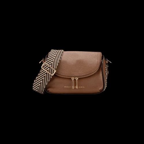 Marc Jacobs Grooved Webbing Mini Messenger Bag Cogna