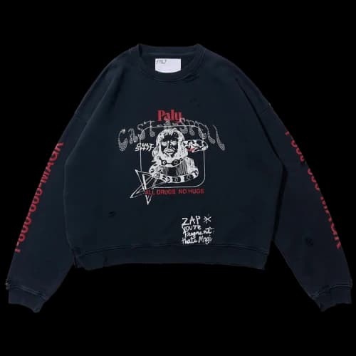 Paly Hollywood Cast A Spell Sweatshirt 'Black'