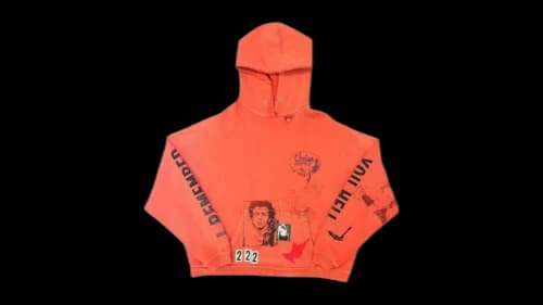 Paly Hollywood Chelseay Hotel Hoodie Red