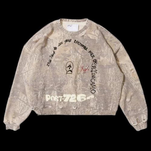 Paly Hollywood Emotional Pain Crewneck 'Camo'