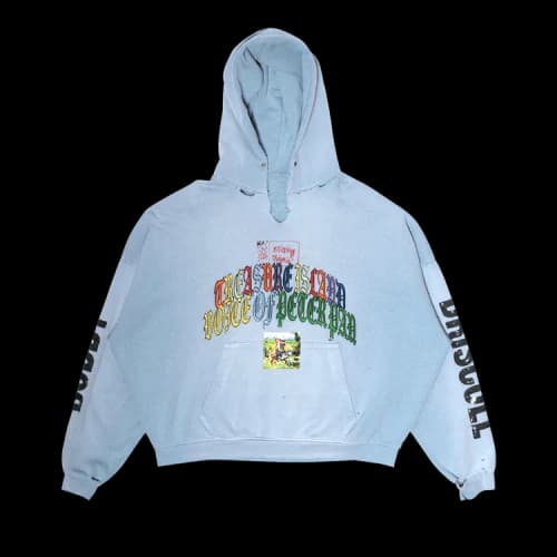 Paly Hollywood Bobby Driscoll Hoodie Baby Blue
