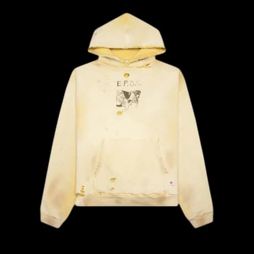 PALY EPDS Hooded Sweatshirt Yellow