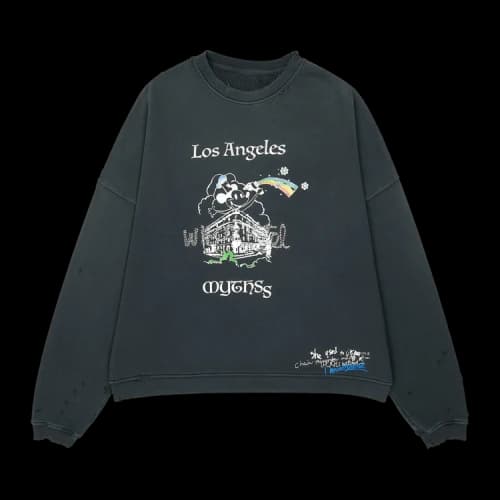 Paly Hollywood Mythss Crewneck 'Black'