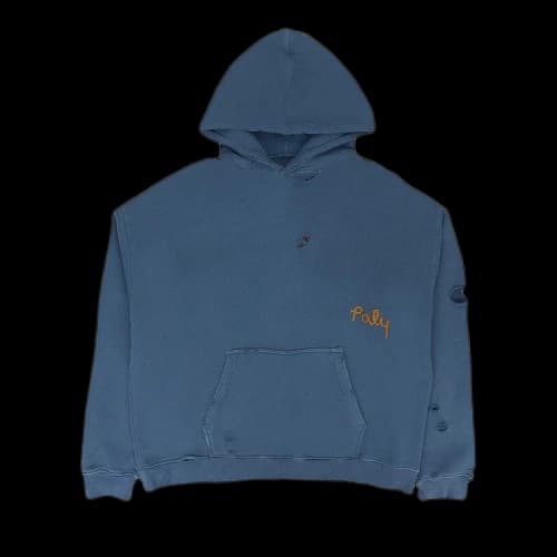 Paly Hollywood Blank Hoodie 'Blue'