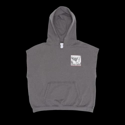 Paly Hollywood Dr. Cut Off Hoodie 'Brown'