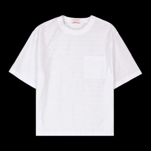 Valentino Toile Iconographe Crewneck Short-Sleeved T-Shirt 'White'
