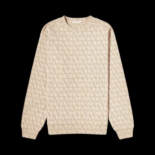 Valentino Garavani Toile Iconographe Sweatshirt 'Beige'