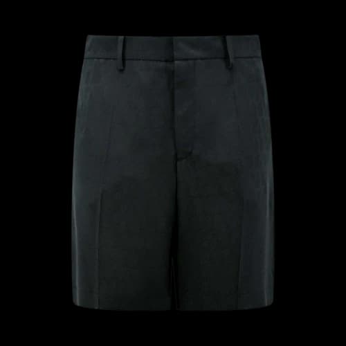 Valentino All Over Logo Patterned Bermuda Shorts 'Black'