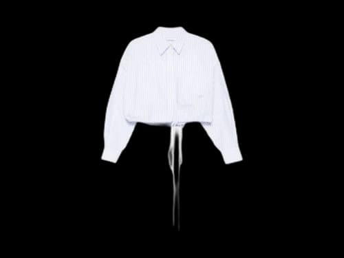 T by Alexander Wang Wrap Shirt Olive