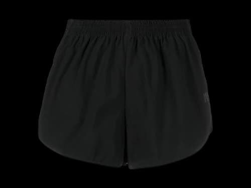 T by Alexander Wang Marathon With Wang Puff Logo Shorts Black