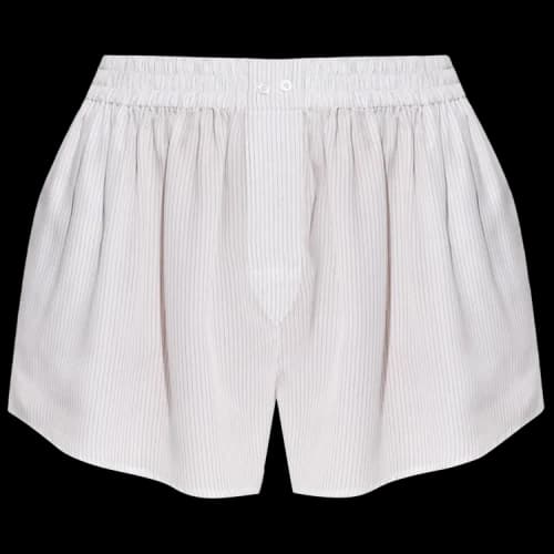 Alexander Wang Slash Pocket Boxer Short 'White/Black'
