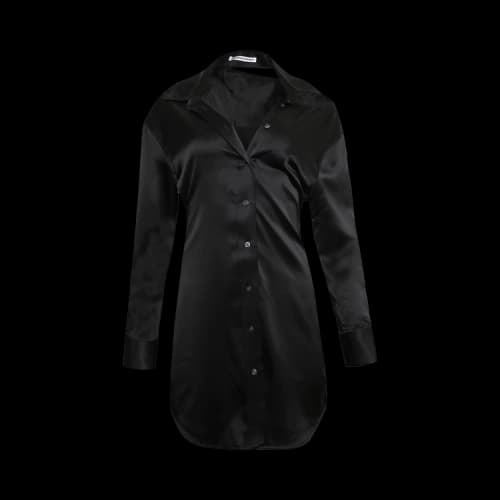 Alexander Wang Cutout Shoulder Dress 'Black'
