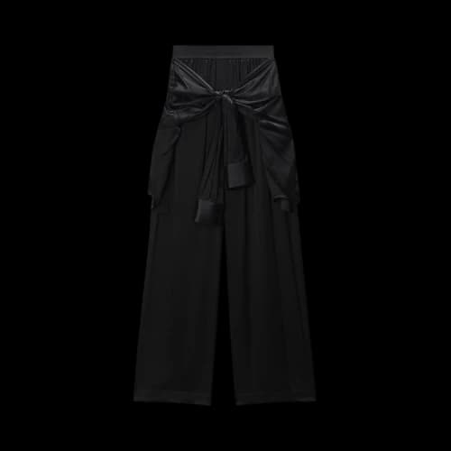 Alexander Wang High Rise Boxer Pant with Prestyled Shirt 'Black'
