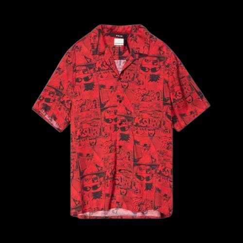 Ksubi Clash Short-Sleeve Shirt 'Red'