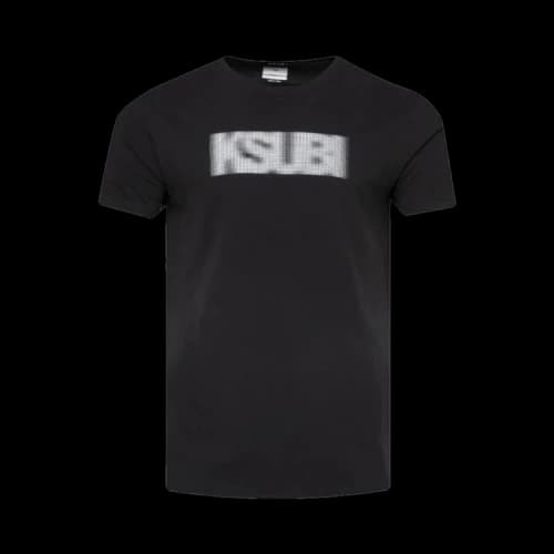 Ksubi Bitmap Short-Sleeve Seeing Lines Tee 'Black'