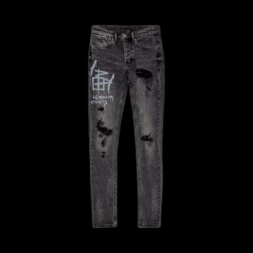 Ksubi Van Winkle Tagged Jeans 'Black'