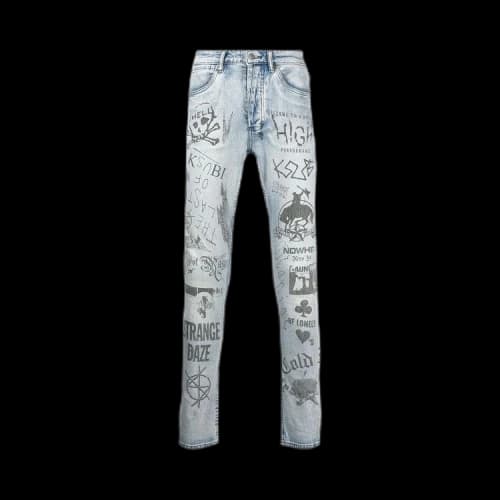 Ksubi Van Winkle Nowhere Punk Jean 'Blue'