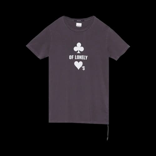 Ksubi Klub Of Hearts Seeing Lines Short-Sleeve 'Black'