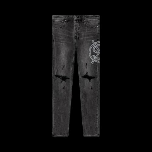 Ksubi Van Winkle Paradox Star Jeans 'Black'