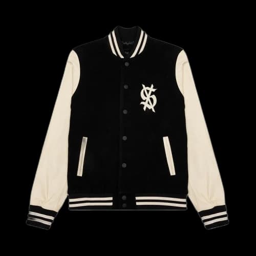 Ksubi King Letterman Jacket 'Black'
