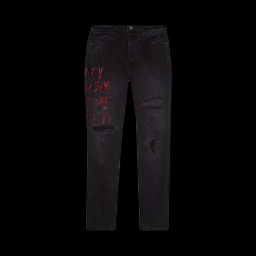 Ksubi Van Winkle Redback Trashed Jean 'Black'