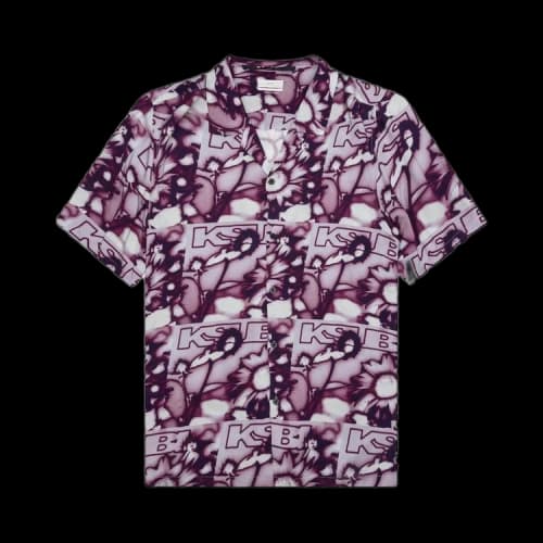 Ksubi UV Flower Resort Short-Sleeve Shirt 'Ultra'
