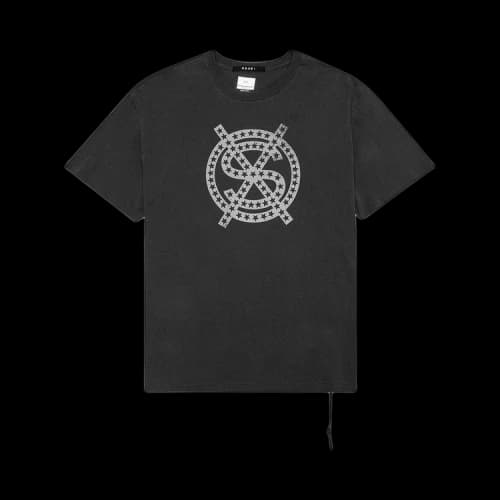 Ksubi Dollar Star Kash T-Shirt 'Faded Black'