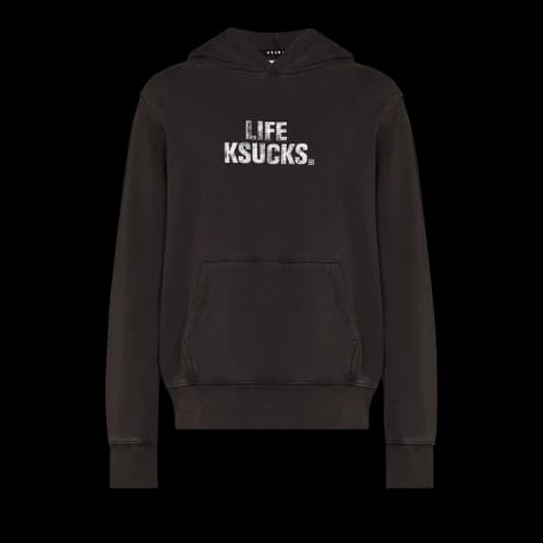 Ksubi Ksucks Kash Hoodie 'Faded Black'
