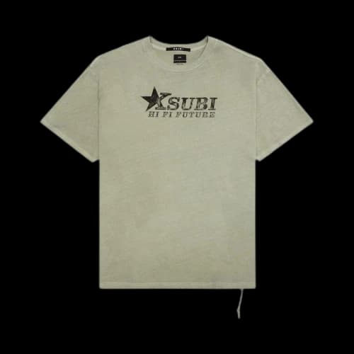 Ksubi Hi Fi Biggie Short-Sleeve Tee 'Faded Khaki'