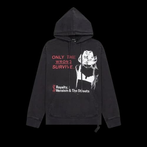 Ksubi Survive Biggie Hoodie 'Black'