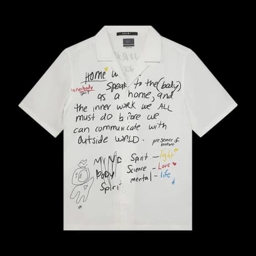 Ksubi Homework Short-Sleeve Shirt 'White'