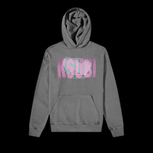 Ksubi Deranged Kash Hoodie 'Charcoal'
