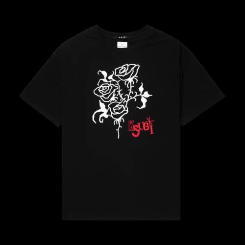 Ksubi Rose Biggie T-Shirt 'Jet Black'