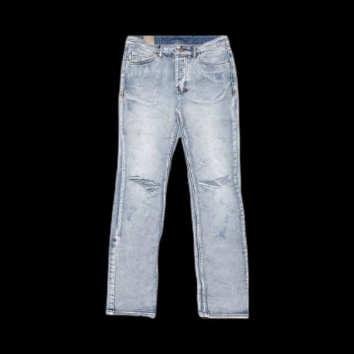 Ksubi Hazlow City High Trashed Jeans 'Blue'