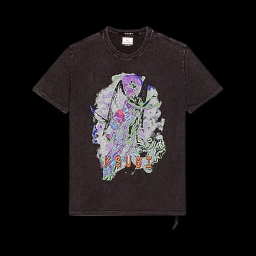 Ksubi Sedated Kash T-Shirt 'Black Dye'