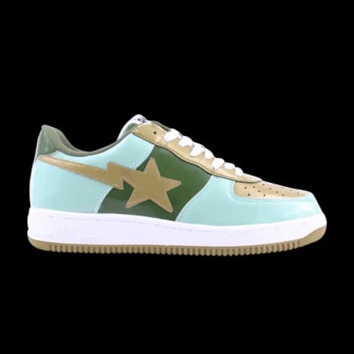 Bapesta FS-001 Low 'Gold Green'