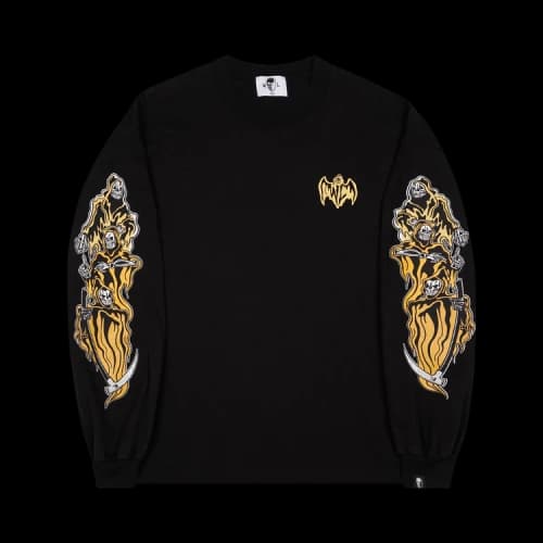 Warren Lotas Three Reapers Long-Sleeve T-Shirt 'Yellow'