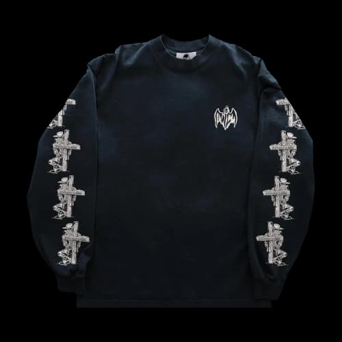 Warren Lotas Frozen Hell Long Sleeve T-Shirt 'Black'