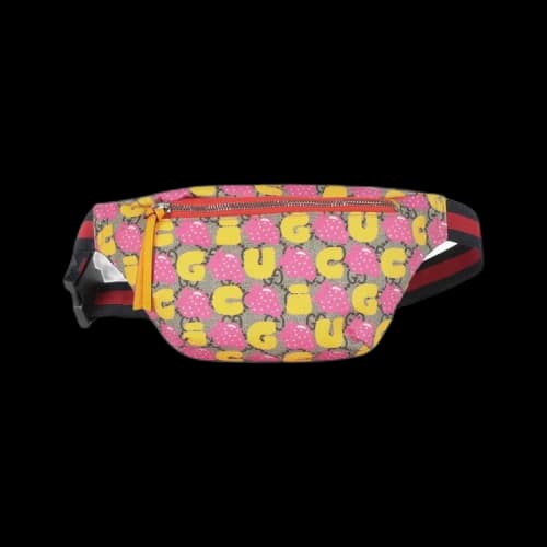 Gucci Kids Supreme Monogram Strawberry Print Belt Bag 'Multicolor'