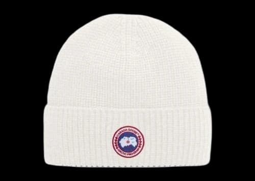 Canada Goose Rib Toque Beanie Cottongrass