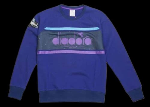 Diadora x Rick And Morty Intergalactic Crew Sweater Purple/Blue