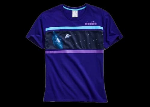 Diadora x Rick And Morty Intergalactic T-shirt Purple/Blue