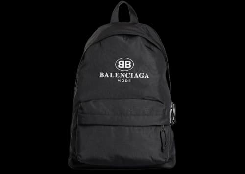 Balenciaga Mode Backpack Black