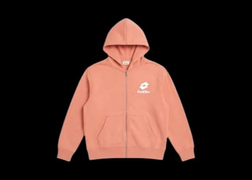 Lotto Invitational Full Zip Hoodie Pink